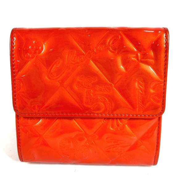 CHANEL Authentic Red Leather Wallet - Picture 2 of 12